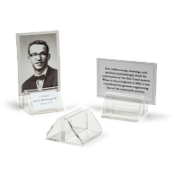 Acrylic Label Front Pinch Clips (12-Pack) Acrylic Label Front Pinch Clips (12-Pack)