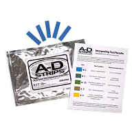 A-D Acetate Film Testing Strips (250-Pack) A-D Acetate Film Testing Strips (250-Pack)