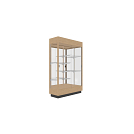 Shown with Mirror Back in Natural Maple