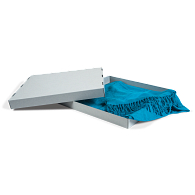 Gaylord Archival&#174; Blue E-flute Scarf Box