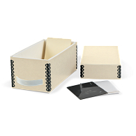 Gaylord Archival® Tan Barrier Board Glass Negative Storage System with Handle Gaylord Archival® Tan Barrier Board Glass Negative Storage System with Handle