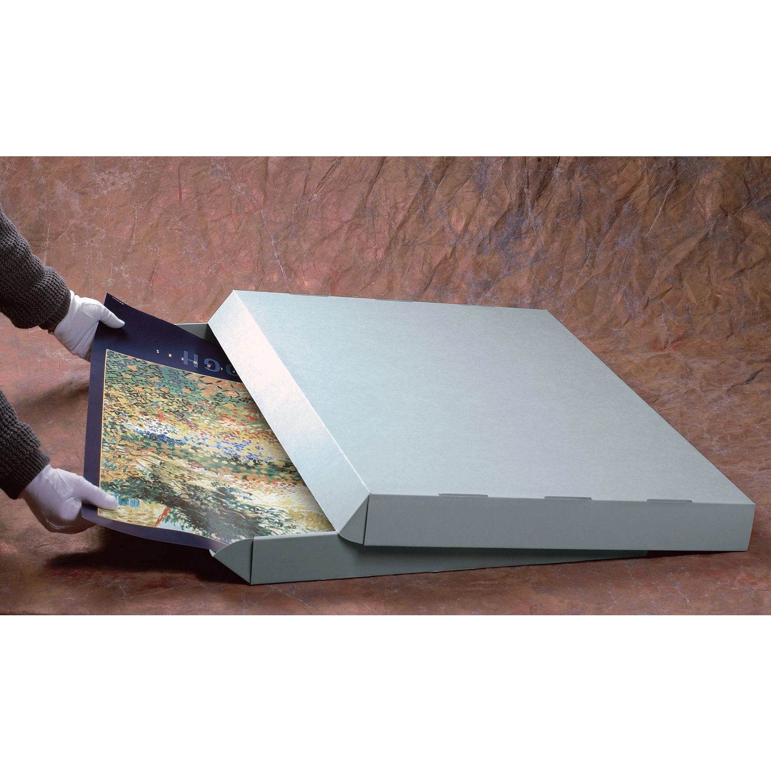 Gaylord Archival® E-flute Drop-Front Gallery Box