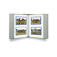 Multiplex System 8000 Wall-Mount 10-Panel White Mat Board Displayer Multiplex System 8000 Wall-Mount 10-Panel White Mat Board Displayer