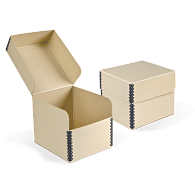 Gaylord Archival® Flip-Top 45 rpm Record Box Gaylord Archival® Flip-Top 45 rpm Record Box