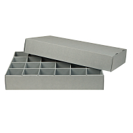 Gaylord Archival® E-flute Board Lid 12-Capacity Multi-Divider Box Gaylord Archival® E-flute Board Lid 12-Capacity Multi-Divider Box