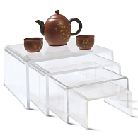 Short Acrylic Display Riser Short Acrylic Display Riser