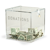 Gaylord Archival® Tabletop Donation Box Gaylord Archival® Tabletop Donation Box