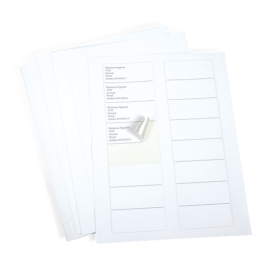Gaylord Archival&#174; PermaPlus&#153; Foil-Back 1 1/4 x 3" Multipurpose Labels (400-Pack)