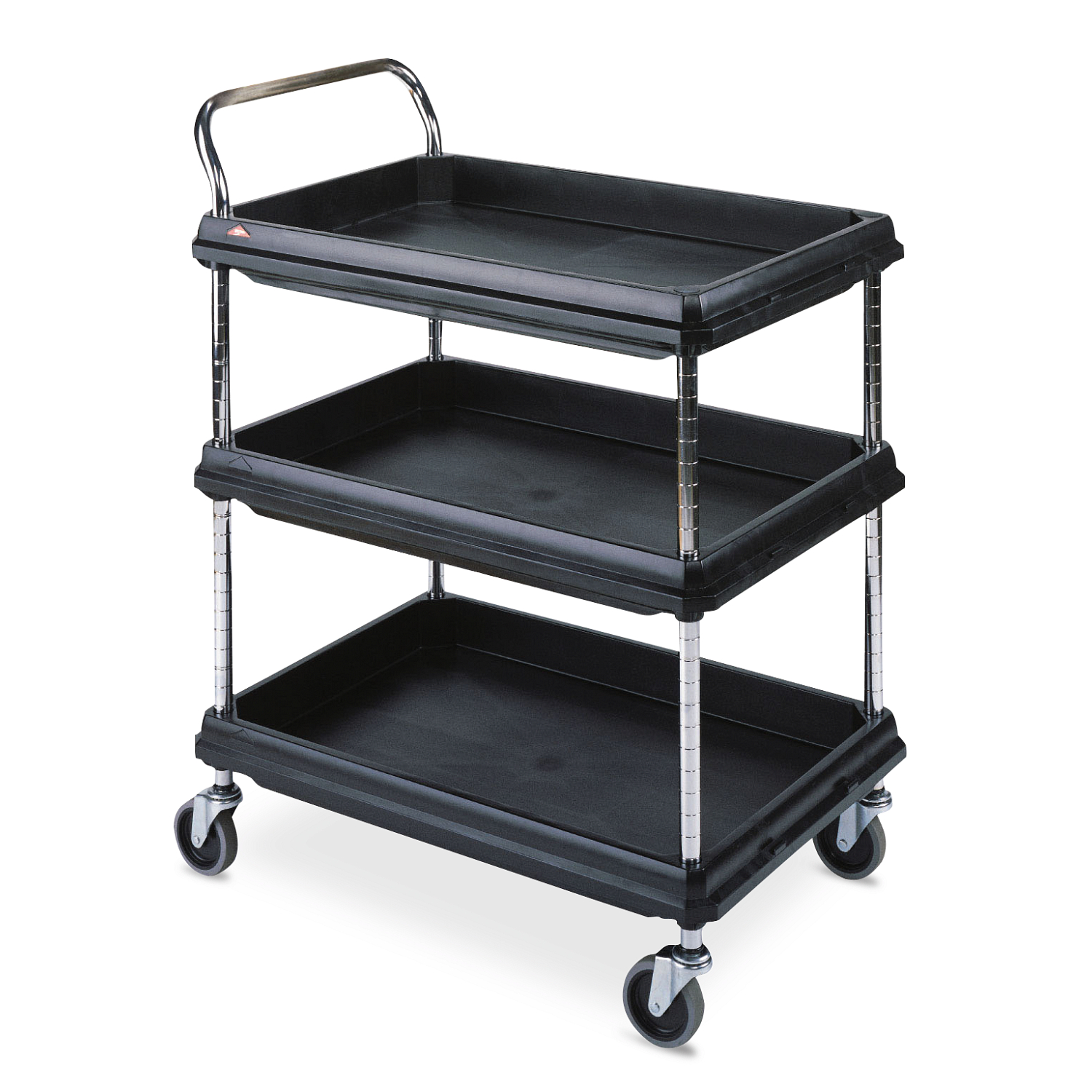 Metro Deep Ledge 3-Shelf Utility Cart