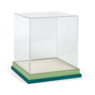 Gaylord Archival® Gem Weathered Frame Tabletop Case with Linen-Wrapped Interior Gaylord Archival® Gem Weathered Frame Tabletop Case with Linen-Wrapped Interior