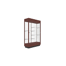 Shown with White Laminate Back in Cordovan