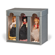 Gaylord Archival® 9" International Doll Box with Arched Windows Gaylord Archival® 9" International Doll Box with Arched Windows