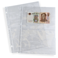 Archival Polyester 2-Pocket Currency Page Archival Polyester 2-Pocket Currency Page