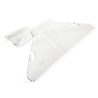 Acrylic Slatwall Clothes Hanger Acrylic Slatwall Clothes Hanger