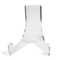 Double Bend Acrylic Bowl Display Easel Double Bend Acrylic Bowl Display Easel
