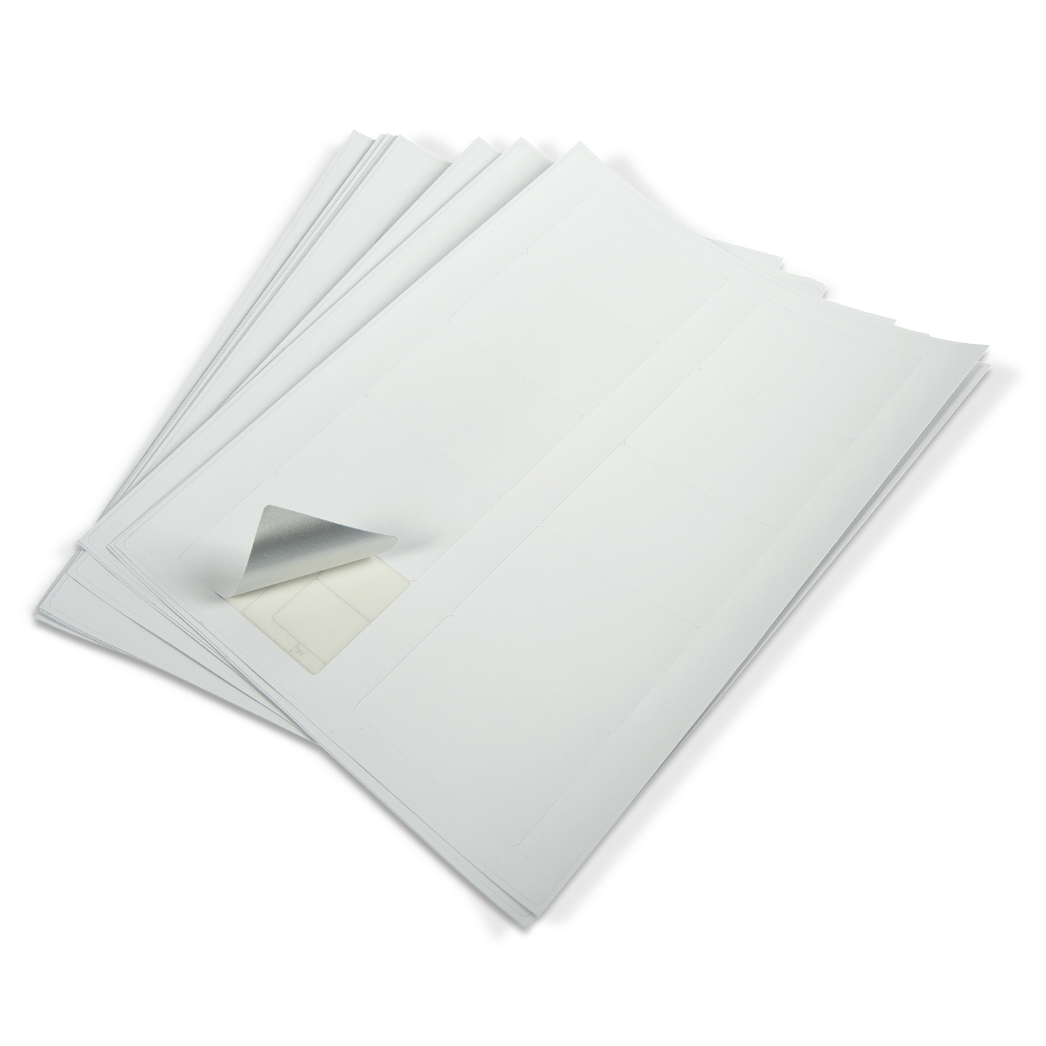Gaylord Archival® PermaPlus™ Foil-Back 2 x 3" Laser & Inkjet Multipurpose Labels (250-Pack)