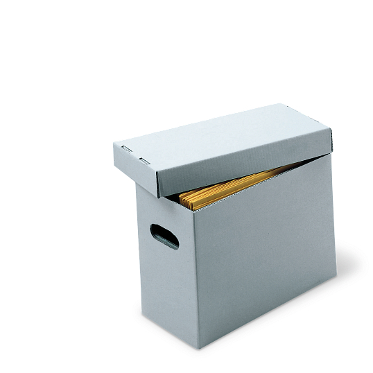Gaylord Archival® Classic Half-Size Legal Record Storage Carton
