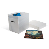 Gaylord Archival® Corrugated Polypropylene Record Album Box Gaylord Archival® Corrugated Polypropylene Record Album Box