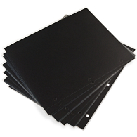 12 x 12" 3-Hole Punched Mounting Pages (25-Pack) 12 x 12" 3-Hole Punched Mounting Pages (25-Pack)