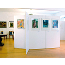 Display system and art hanging kit sold separately.