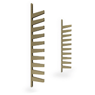 Wall-Mounted Textile Roll Storage Rack Wall-Mounted Textile Roll Storage Rack