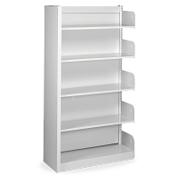 Steel End Panel for Estey Single-Faced Cantilever Shelving Steel End Panel for Estey Single-Faced Cantilever Shelving