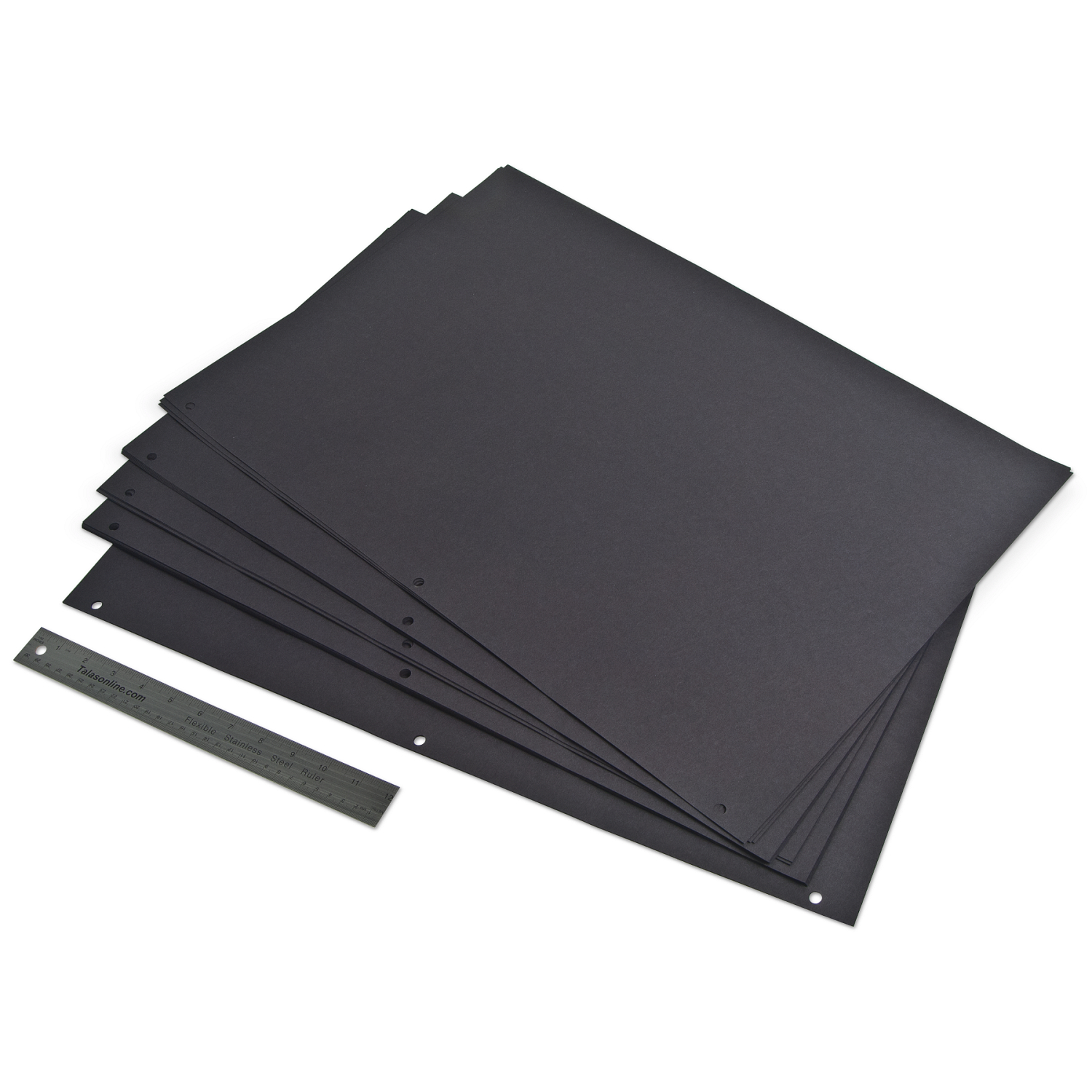 16 x 24" 3-Hole Punched Mounting Pages (25-Pack)