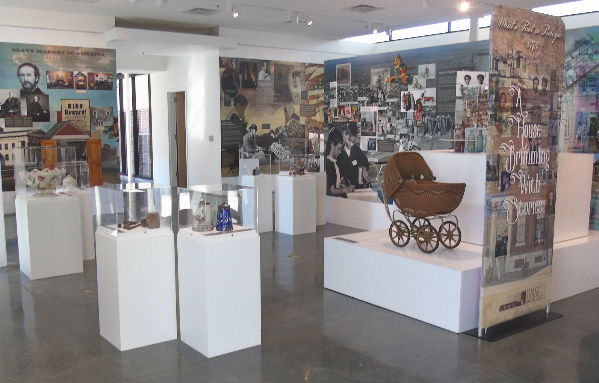 Exhibit Installation 6 - Lyndhurst Mansion ExhibitGallery-Hero6