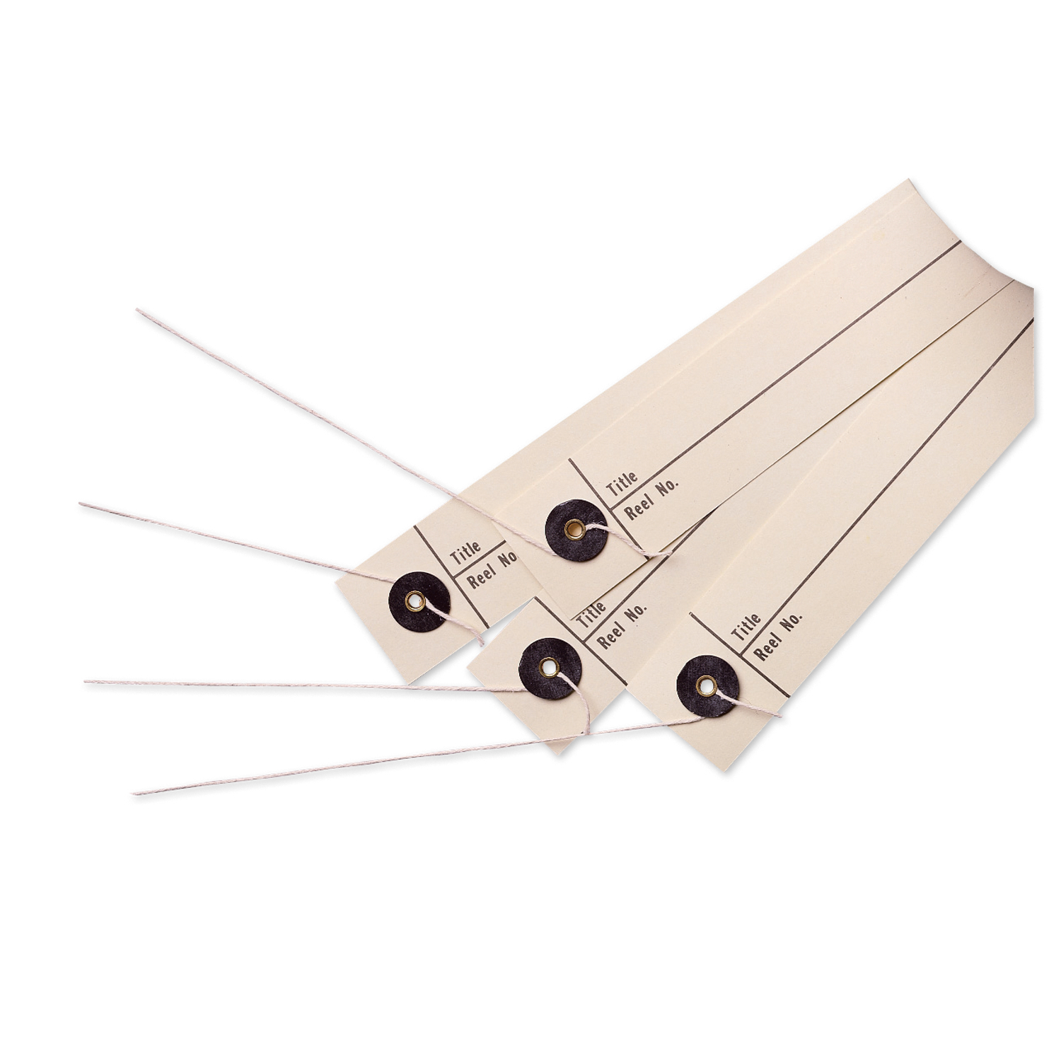 Microfilm Tags for 16mm Film (100-Pack)