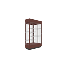 Shown with Mirror Back in Cordovan