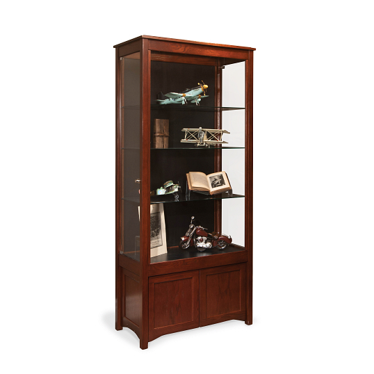 Gaylord Archival&#174; Eastwood&#153; Panel Back Cabinet Base Exhibit Case
