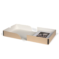 Gaylord Archival® Tan Barrier Board Clamshell Box Gaylord Archival® Tan Barrier Board Clamshell Box