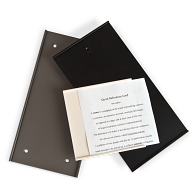 Aluminum Wall-Mount Slip-In Label Holder Aluminum Wall-Mount Slip-In Label Holder