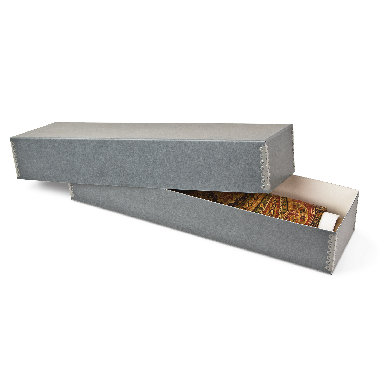 Gaylord Archival® Barrier Board Deep Lid Textile Roll Storage Box