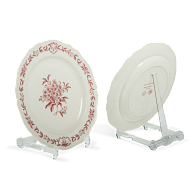 Adjustable Acrylic Plate Easel Adjustable Acrylic Plate Easel
