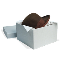 Gaylord Archival&#174; Blue B-Flute Hat & Artifact Box
