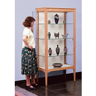 Gaylord Archival&#174; Eastwood&#153; Panel Back Leg Base Exhibit Case