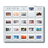 Print File® 4 mil Polypropylene 35mm Slide Pages with Date & Subject Blocks (100-Pack) Print File® 4 mil Polypropylene 35mm Slide Pages with Date & Subject Blocks (100-Pack)