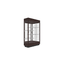 Shown with Mirror Back in Urban Walnut