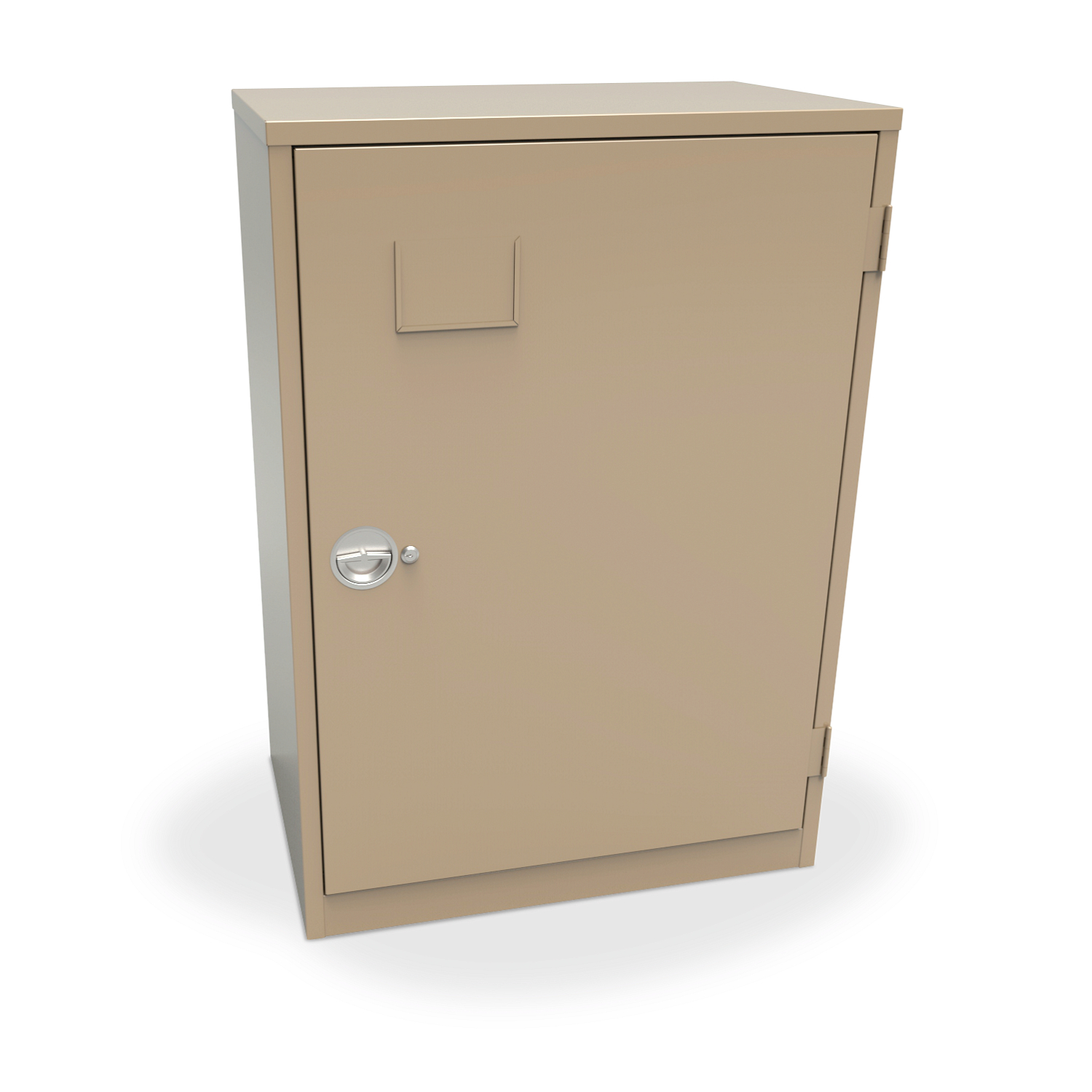 Counter-Height Single-Door Herbarium Museum Cabinet