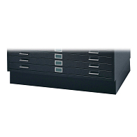 Safco&#174; 6" Base for Horizontal 5-Drawer Flat Files for 24 x 36" Sheets