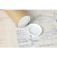 Gaylord Archival® 8" Roll Storage Tube Plugs (2-Pack) Gaylord Archival® 8" Roll Storage Tube Plugs (2-Pack)