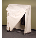 Shown on mobile textile rack, sold separately.