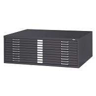 Safco® Horizontal 10-Drawer Flat File for 30 x 42" Sheets Safco® Horizontal 10-Drawer Flat File for 30 x 42" Sheets