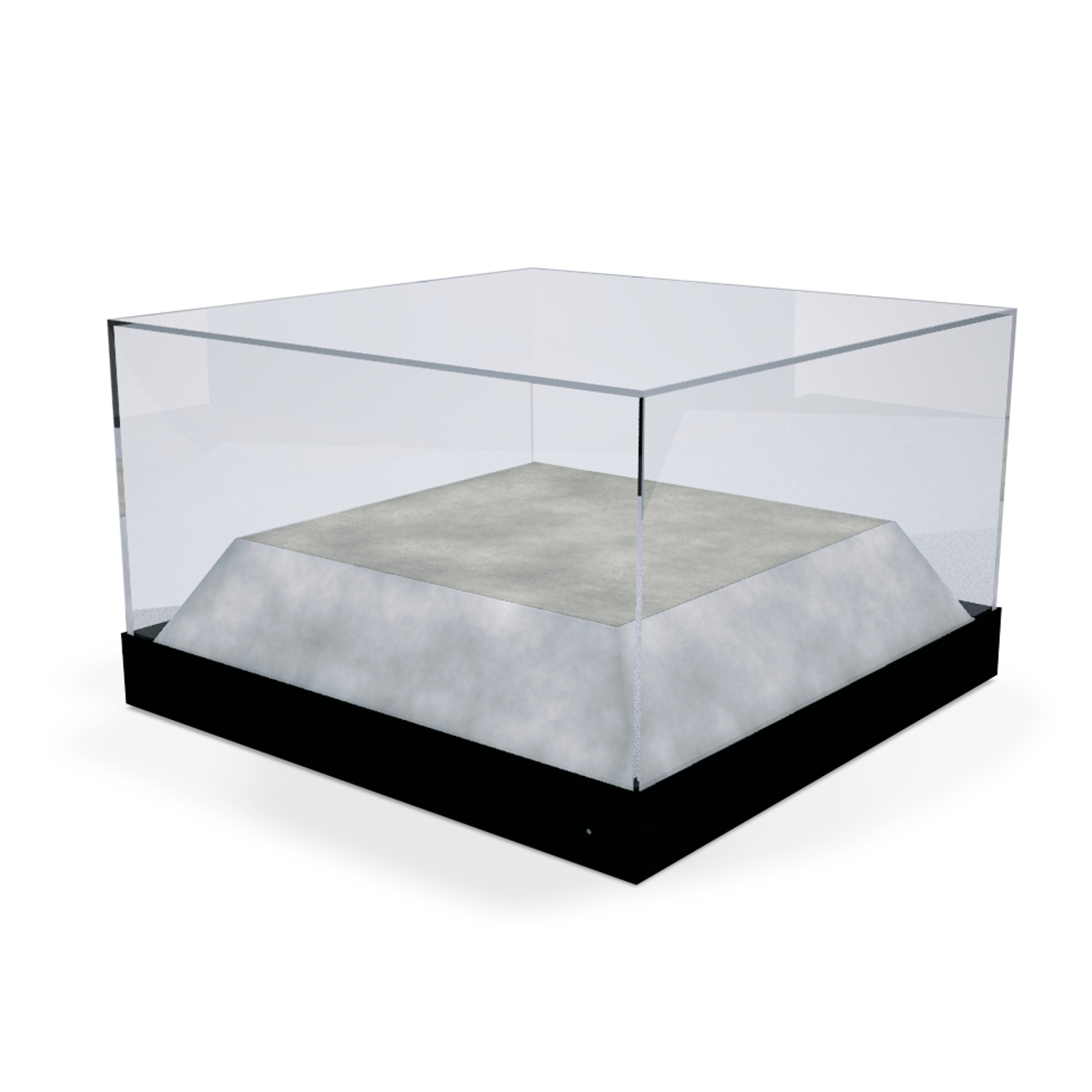 Gaylord Archival® Metro™ Lexington Tabletop Museum Case with Raised Deck