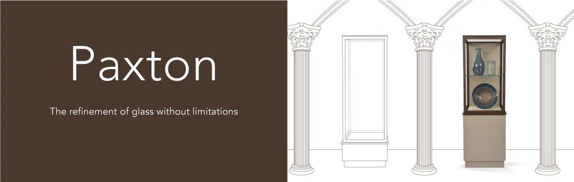 Gaylord Archival® Paxton Glass Showcases Gaylord Archival® Paxton Glass Showcases