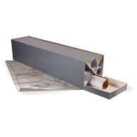 Gaylord Archival® Flip-Top Roll Storage Box with 4 Compartments Gaylord Archival® Flip-Top Roll Storage Box with 4 Compartments