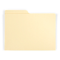 Gaylord Archival® Reinforced Half-Cut Tab File Folders (100-Pack) Gaylord Archival® Reinforced Half-Cut Tab File Folders (100-Pack)
