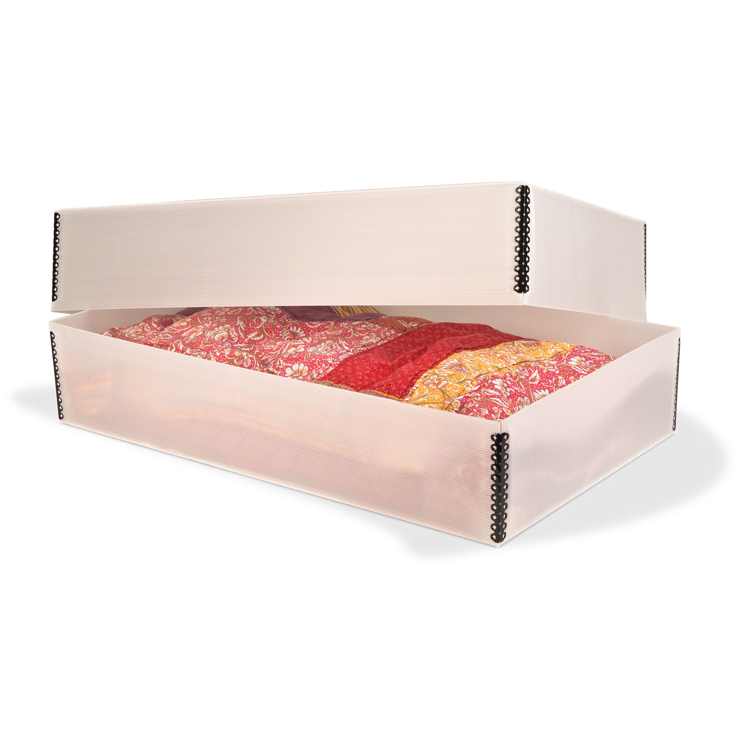 Gaylord Archival® Corrugated Polypropylene Deep Lid Textile Box