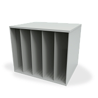 Stackable Vertical Art Storage Bin